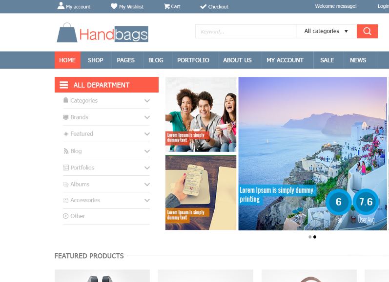 Download miễn layout psd shop 2015