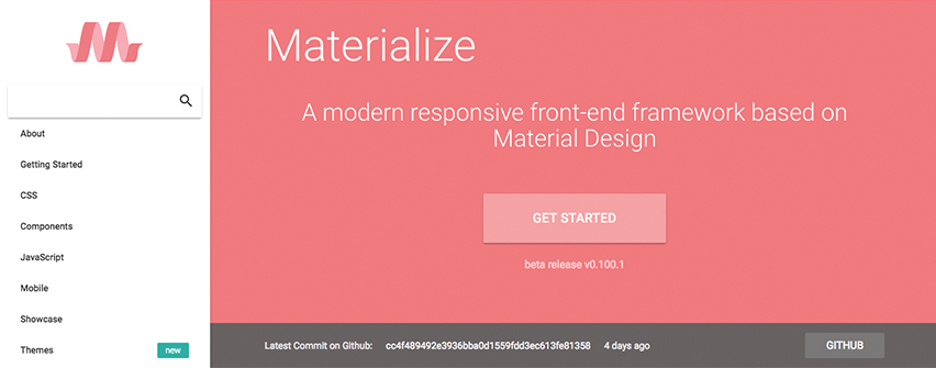 Materialize frameworks frontend